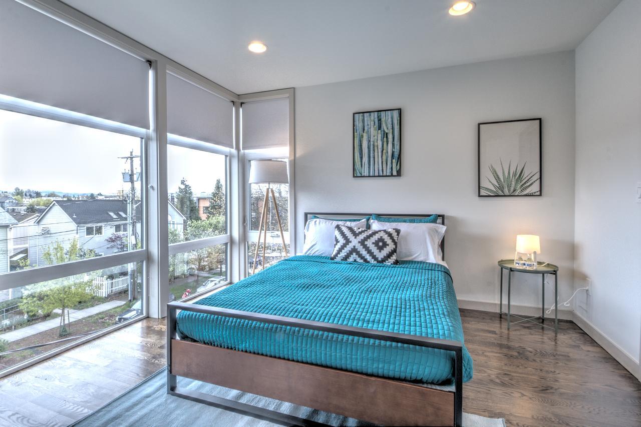 Central Modern Home With Rooftop Seattle Kültér fotó