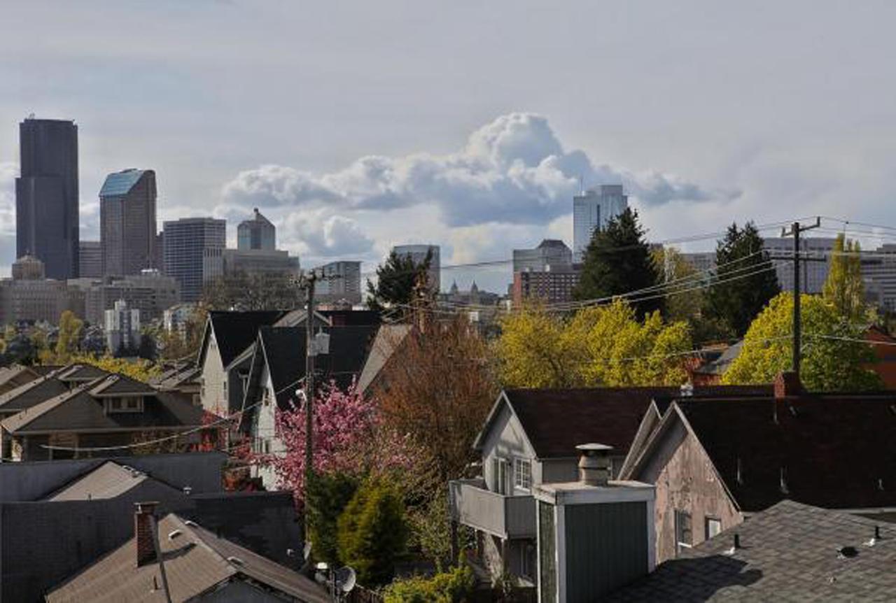 Central Modern Home With Rooftop Seattle Kültér fotó