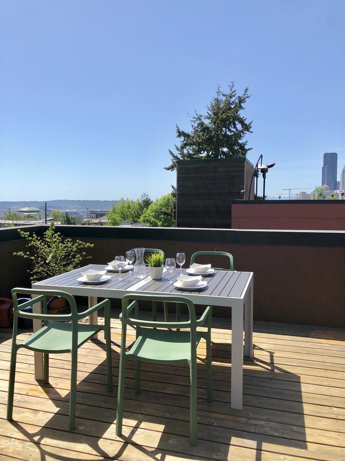 Central Modern Home With Rooftop Seattle Kültér fotó